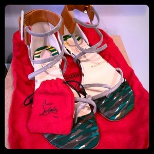 Christian Louboutin Antigua Bay Flat Multicolor